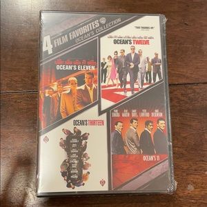 Oceans Eleven collection of 4 DVDs